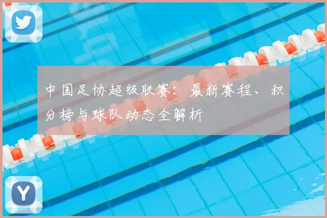 中国足协超级联赛:最新赛程、积分榜与球队动态全解析